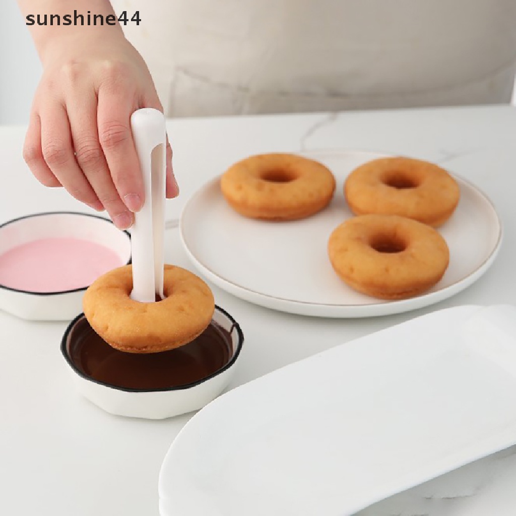 Sunshine DIY Kreatif Cetakan Donat Doughnuts Cooking Cutter Desserts Bread Cutg Maker Kue Decorag Tools Aksesoris Kue Dapur.