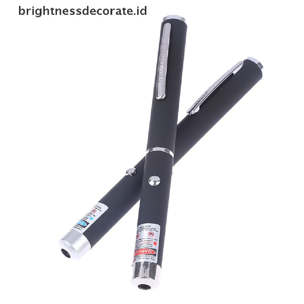 [Birth] 1pcs 5MW Daya Tinggi Lazer Pointer Merah Biru Hijau Laser Sight Light Pen Ampuh [ID]