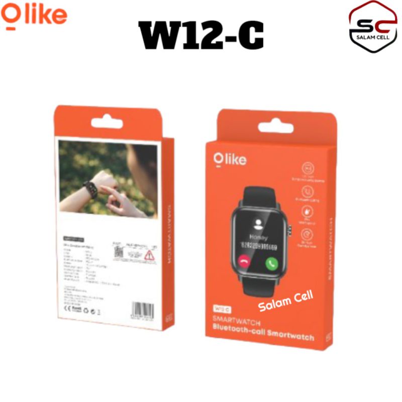 Smartwatch Olike W12C IP67 Standby 20Days 1,72&quot; Ogs Full fit Smartband