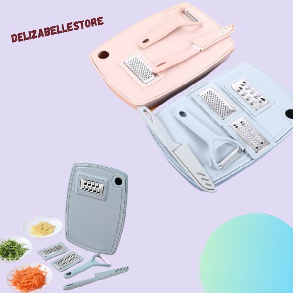 

SET TALENAN LIPAT MULTIFUNGSI Alat Pemotong Sayuran Serbaguna Wortel Kentang Alat Potong 7Pcs
