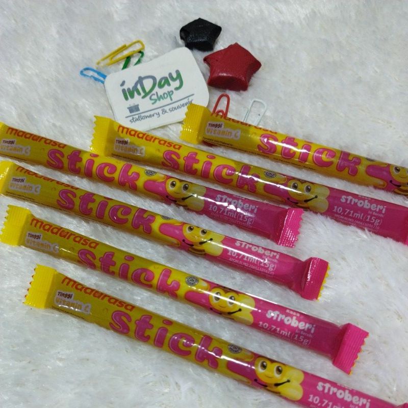 (15gr) Madurasa Stick Strawberry | INDAY SHOP