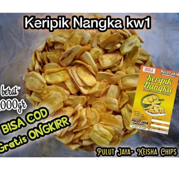 

Terbaru KERIPIK NANGKA KW1 1000gr/1kg
