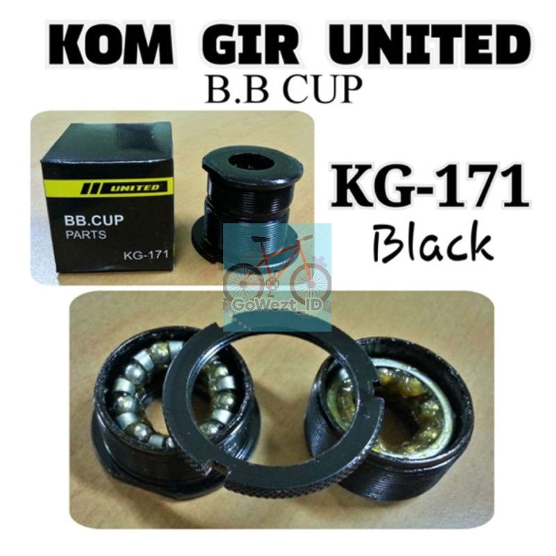 BB Cup Kom Gir Com Gear United KG-171 Sepeda Mini Jengki Onthel MTB Satu Set | High Quality