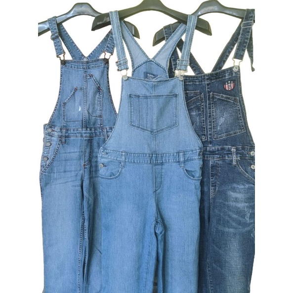 Overall jeans / celana kodok second brand