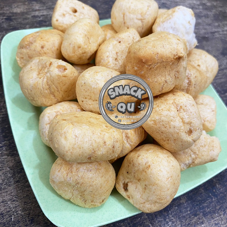 

KERUPUK BAKSO 100gr / KERUPUK BAKSO IKAN / KERUPUK BULAT RASA IKAN