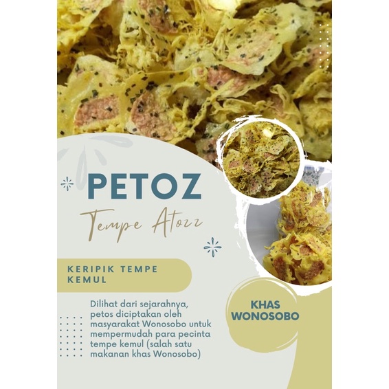 

PETOZ(tempe atozz) khas wonosobo,tempe kemul crispy dan gurih