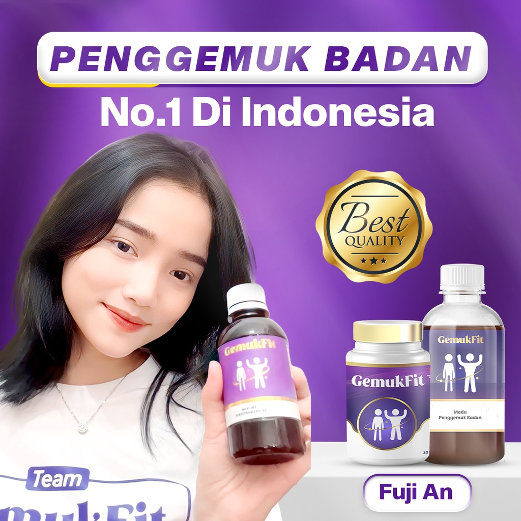 Kapsul dan Madu Gemuk Badan Gemuk Fit Kapsul Penambah Nutrisi Kapsul Penambah Berat Badan Kapsul Nafsu Makan