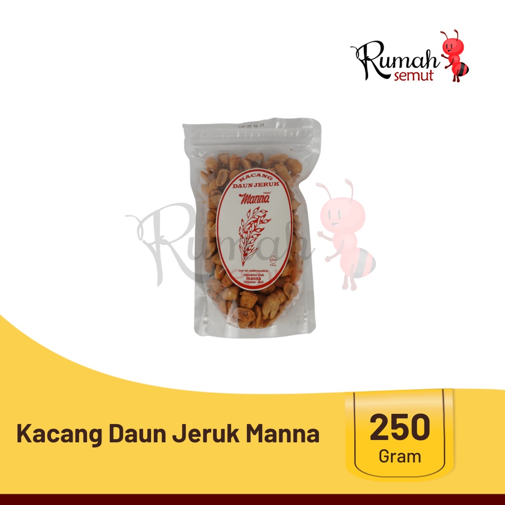 

Kacang Daun Jeruk Manna Asli Oleh Oleh Khas Bali 250gr