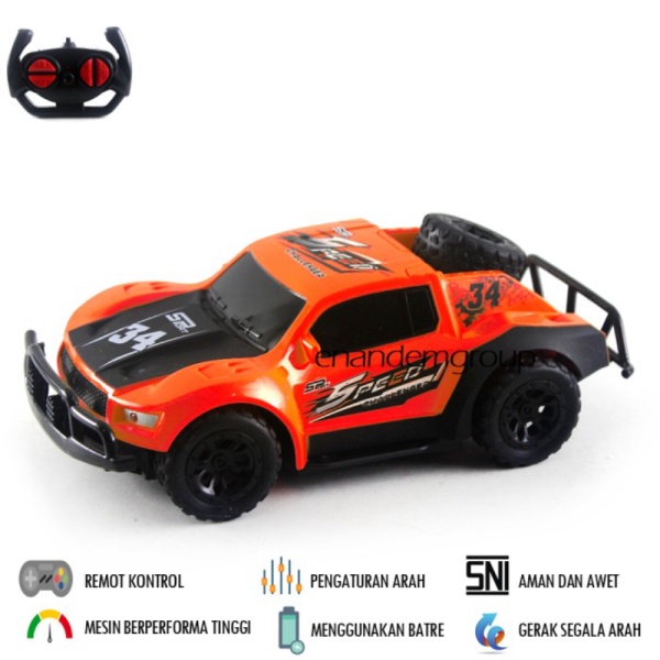

Dijual Mainan Mobil Remot Kontrol RC Mobil Jeep Double Cabin Orange - Orange Diskon