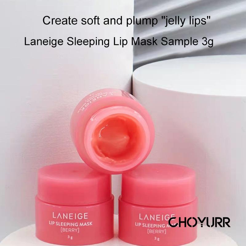 【COD】Lip Balm Korea 3g Lip Sleeping Mask Mini Size Pelembab Bibir Lip Balm Moisturizing Beauty Makeup Original-CH