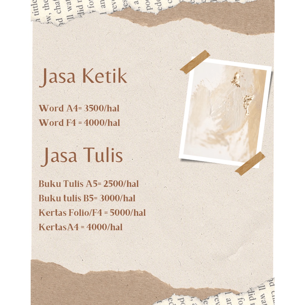 

Jasa Ketik/Tulis