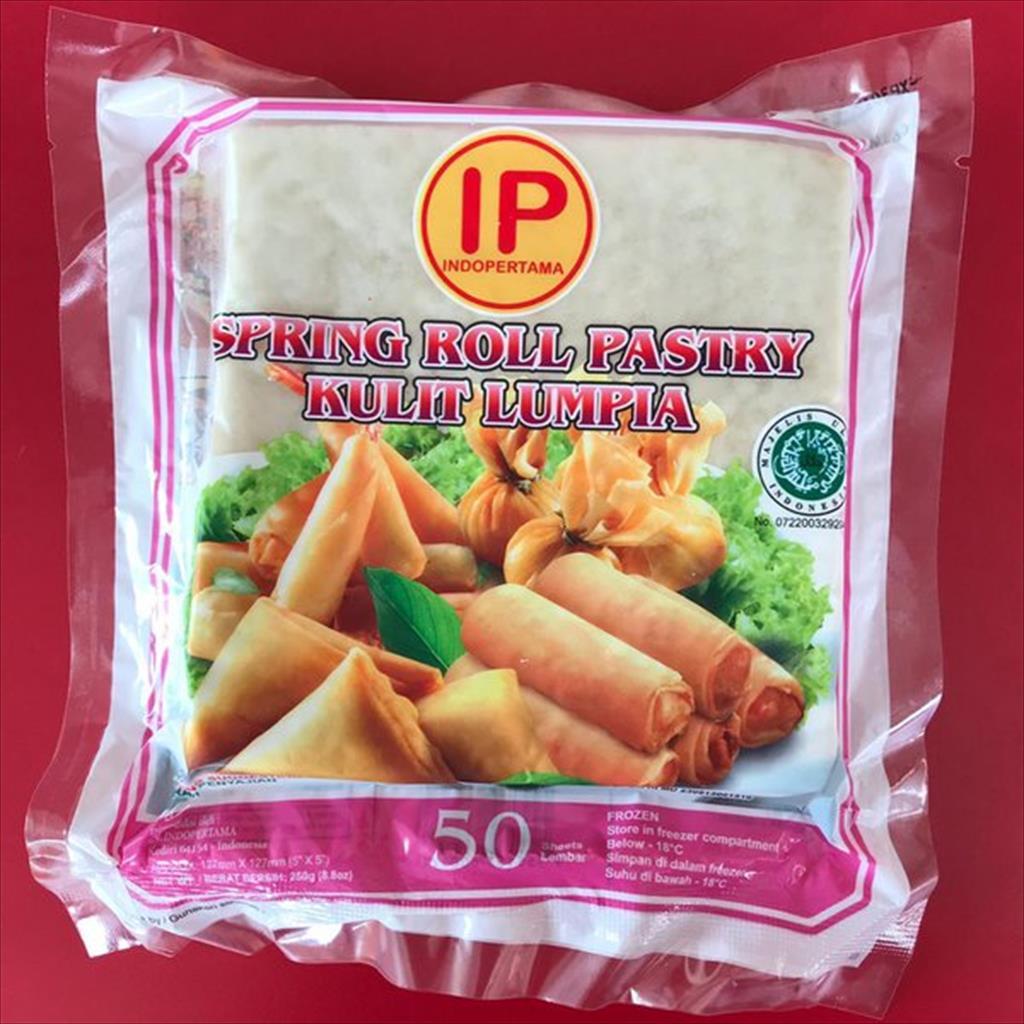 

IP KULIT LUMPIA 12,5 CM ISI 50 LEMBAR 250 GR