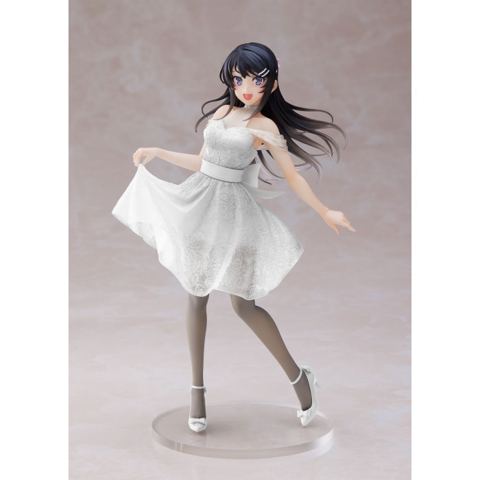 Coreful Figure Sakurajima Mai : Clear Dress Ver. Bilibili Exclusive - Seishun Buta Yarou wa Bunny Gi