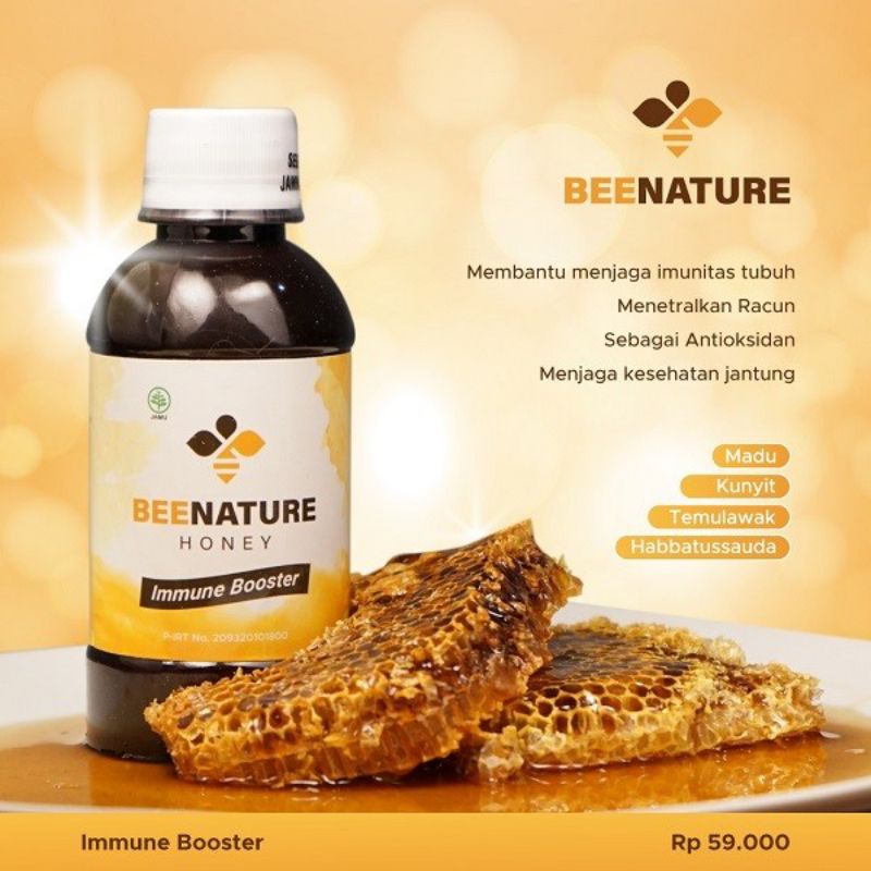 

Madu Botol Immune Boster Nibras Beenature 280 gram