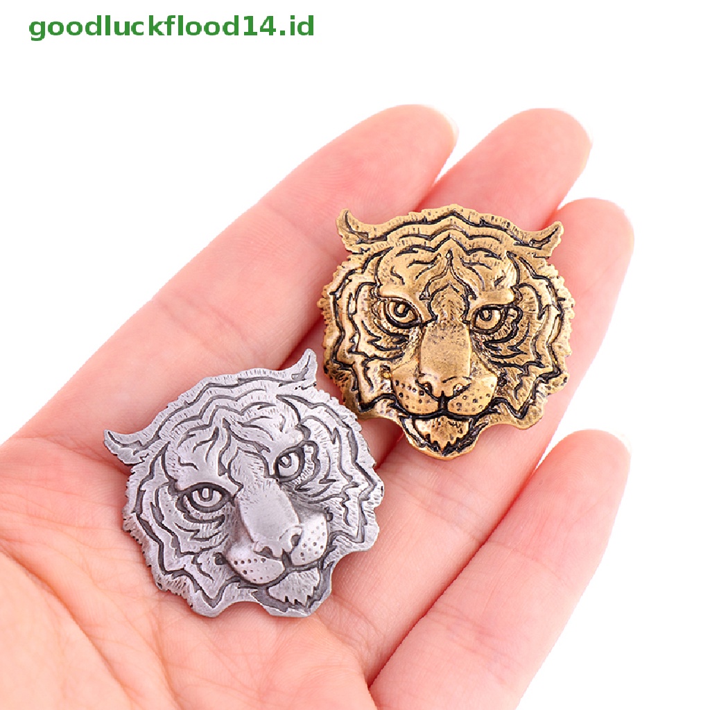 [GOOGFOUR] Berlian Imitasi Harimau Bros Tiger Head Pesta Santai Bros Pin Hadiah [TOP]