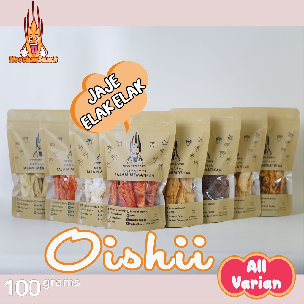 

Kripik Jaje elak-elak neechan Snack