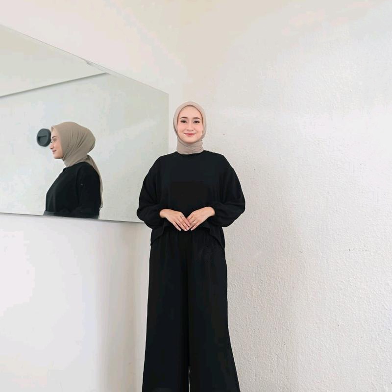 [COD] Shazfa.apparel - Setelan Muslim Wanita Deasy Set
