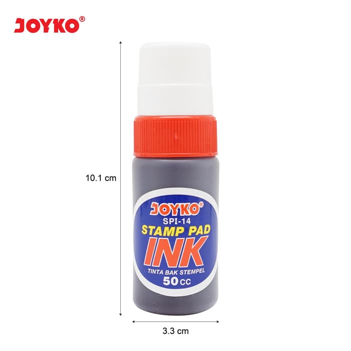 Stamp Pad Ink / Refill Tinta Stempel Joyko SPI-14 / Merah / 50 cc
