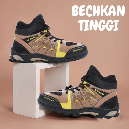 Sepatu boot hiking Beckham Tinggi Paramount Prado Sepatu gunung boot beckham/sepatuu hiking