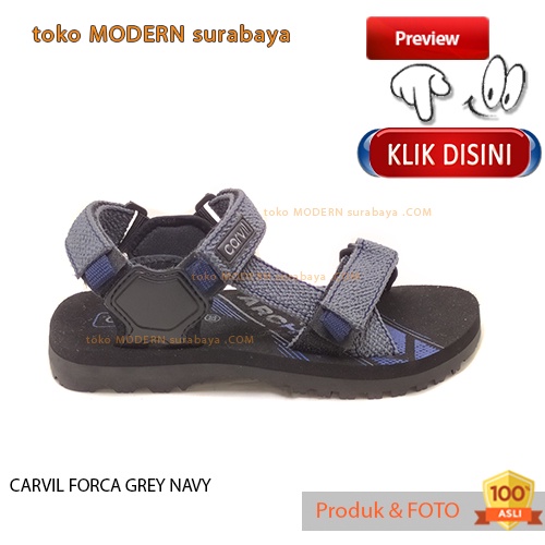 Sandal anak casual sandal gunung outdoor slide spons printing CARVIL FORCA