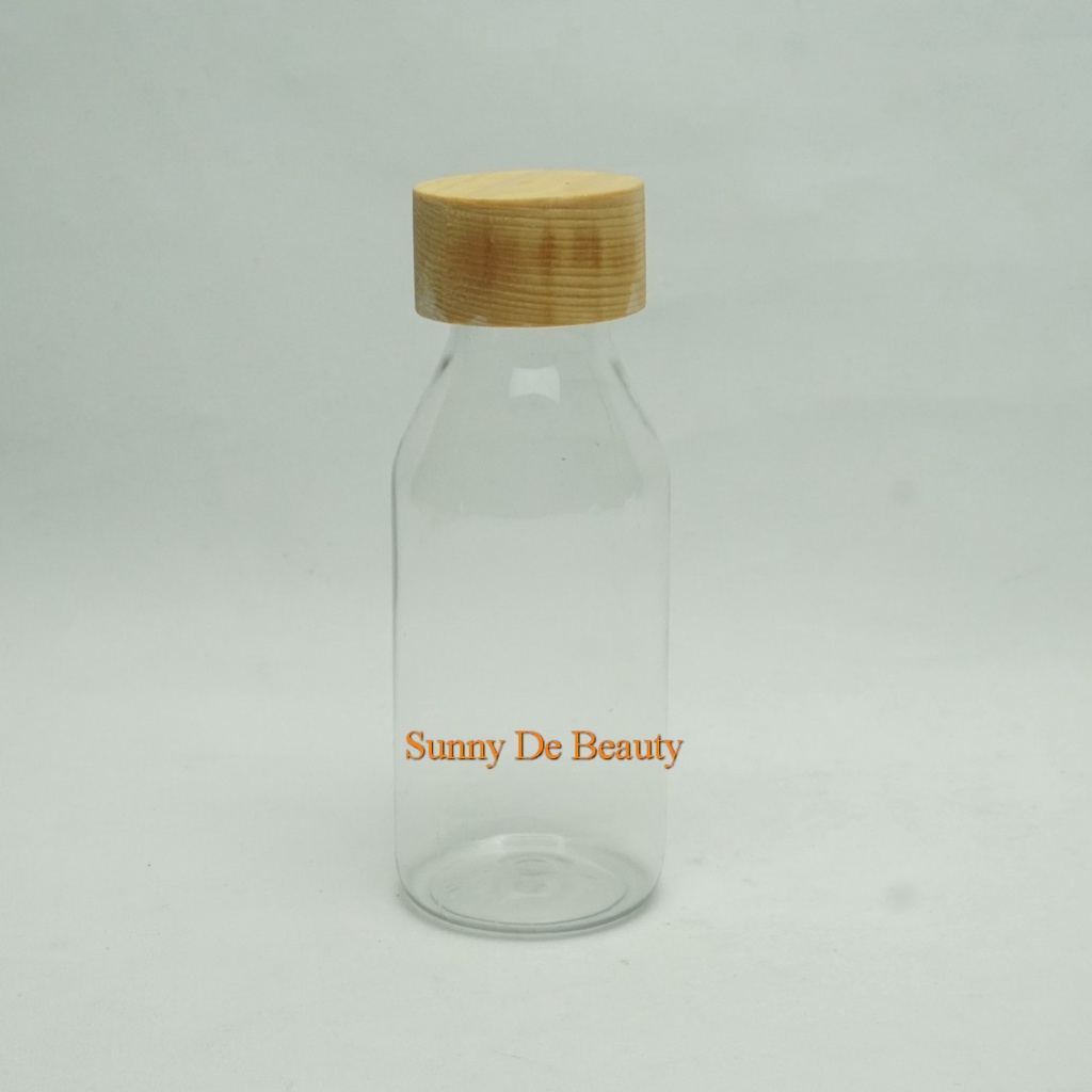 Botol Sirup Obat 100 Ml Nat Pet Tutup Plastik / Botol Plastik / Botol Sirup Obat / botol obat sirup 