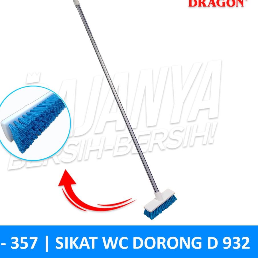 Terkini Sikat WC Dorong D932 Dragon ✤mka»