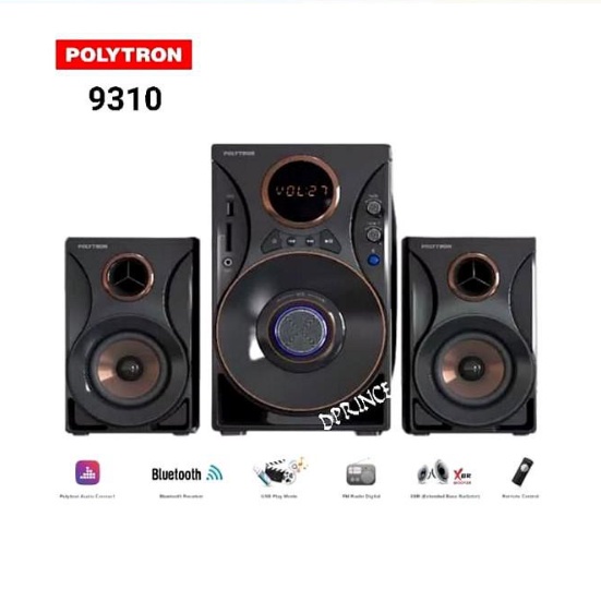 POLYTRON SPEAKER PMA9310 / PMA 9310 (BLUETOOTH / MMC / AUX)