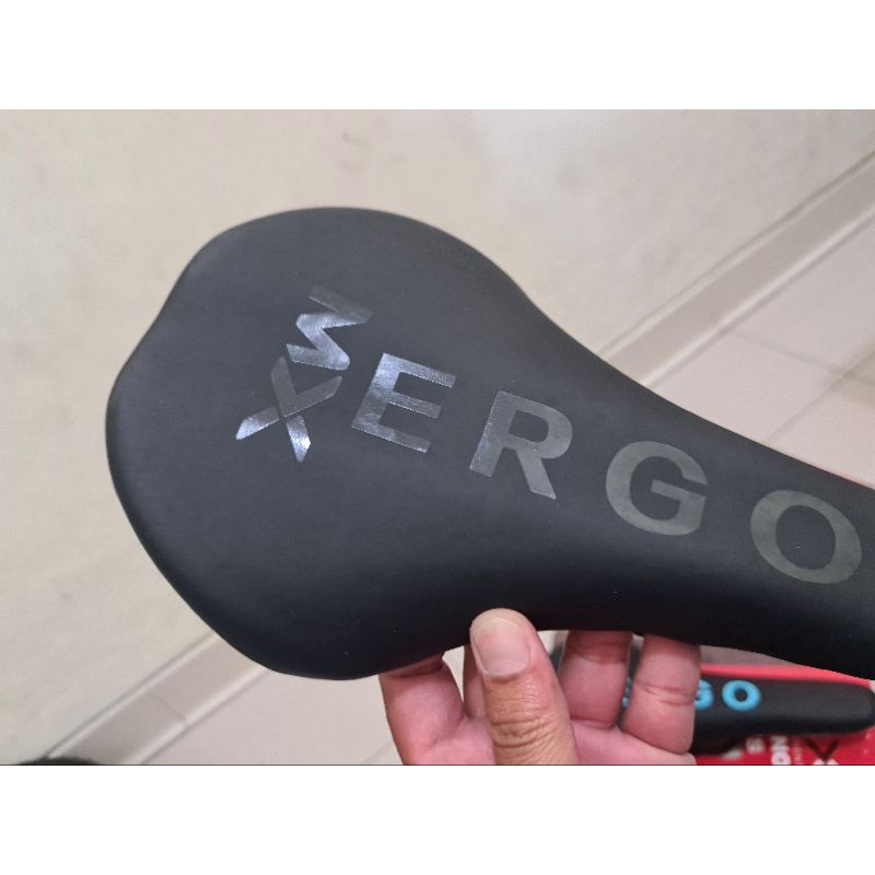 Saddle Sepeda Ergo MX Gel 2615 Sadel Sadle Jel Balap Roadbike Seli MTB Road Bike Lipat Folding Bike