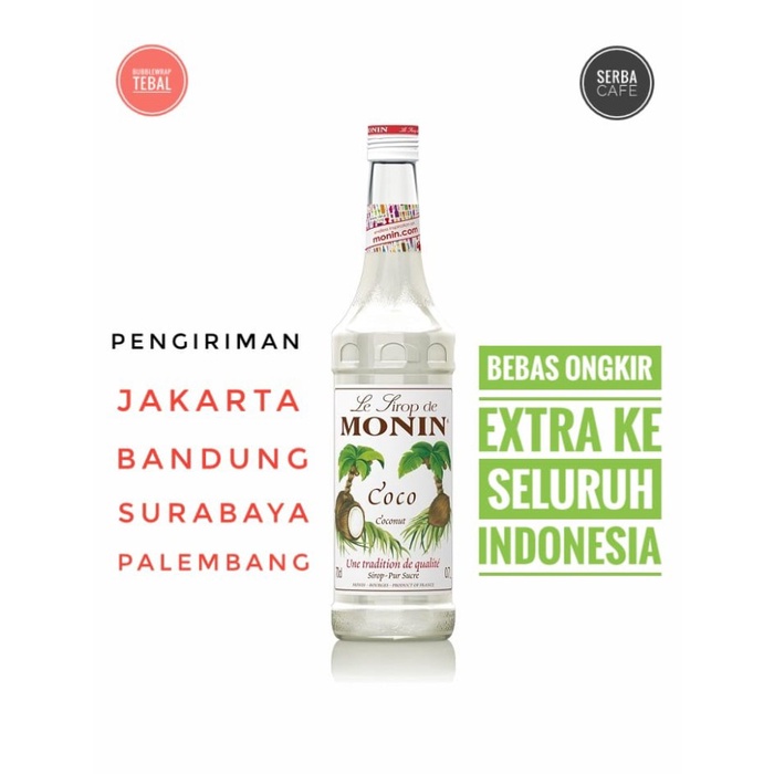 

MONIN SYRUP COCONUT (700 ML)