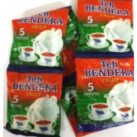 

Teh bendera sachet isi 5