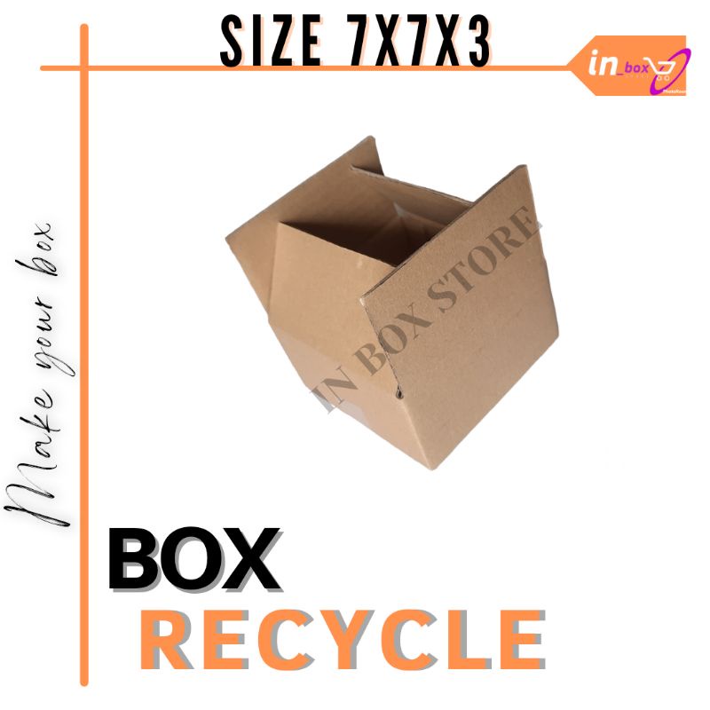 

box packing 7x7x3/kardus kemasan/box serbaguna/box packing online shop