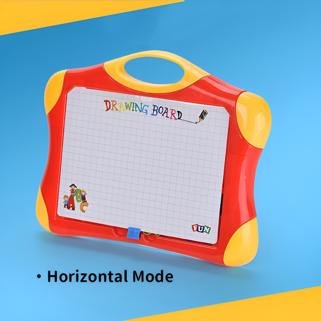 Drawing Board Magnetic Mainan Edukasi Anak | Mainan Menggambar Anak | Hadiah Ulang Tahun Anak Cowok