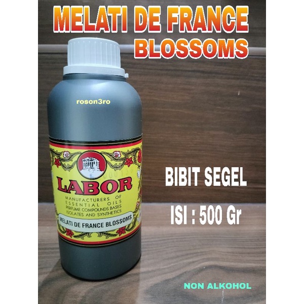 PARFUM MELATI DE FRANCE BLOSSOMS BIBIT LABOR 500ML / MELATI DEFRANCE LABOR
