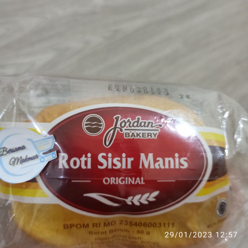 

Roti Sisir Manis Jordan Bakery isi 5 bks