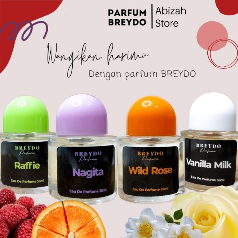 PARFUM BREYDO PARFUM PRIA PARFUM WANITA AROMA SEGAR TAHAN LAMA