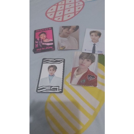 Photocard PC Renjun Cafe, Universe, Somethinc, Universe Card, Lenti