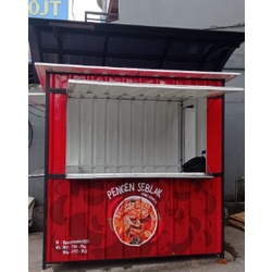 Booth Container TERMURAH PROMO / Booth Jualan Franchise