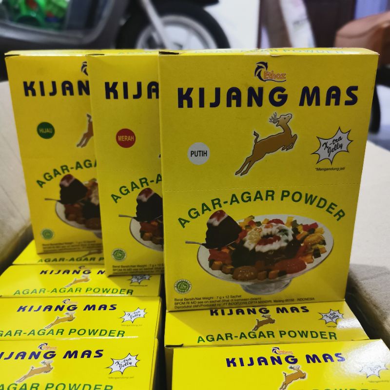 

Agar Agar Kijang Mas 7gr