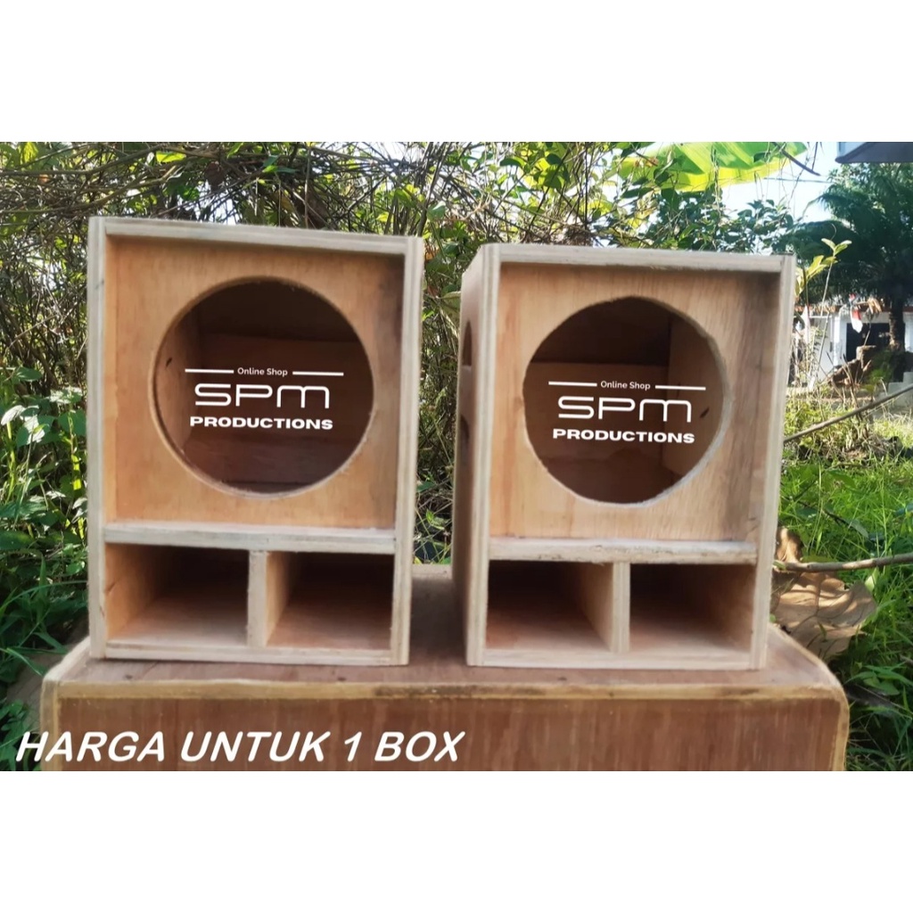 Box Speaker 4 Inch // Box Miniscoop 4 Inch Sngle