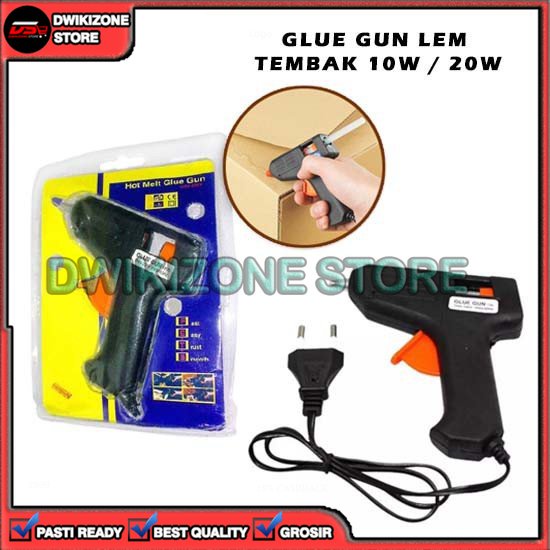 [DZS] ALAT LEM TEMBAK GLUE GUN HOT MELT GLUE STICK STIK KERAJINAN TANGAN