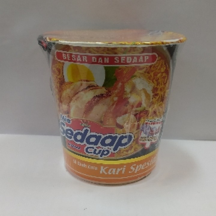 

SEDAAP Mie Instant Kari Spesial Cup 79gr