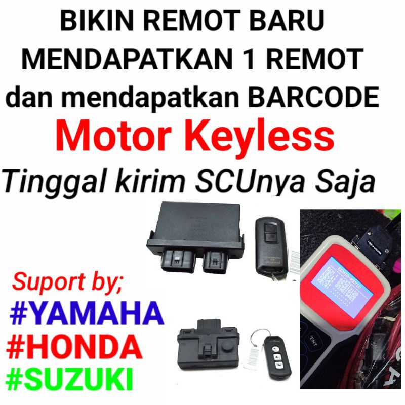 REMOT PCX, Remot Vario, Remot Aerox,Remot Nmax,Remot Scoopy dll.