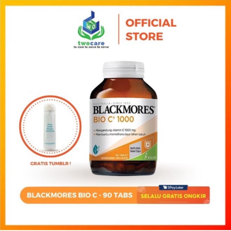 Blackmores Bio C 1000 1000 mg 90 tablet Suplemen Vitamin C Immunity Daya Tahan Tubuh BPOM Kalbe