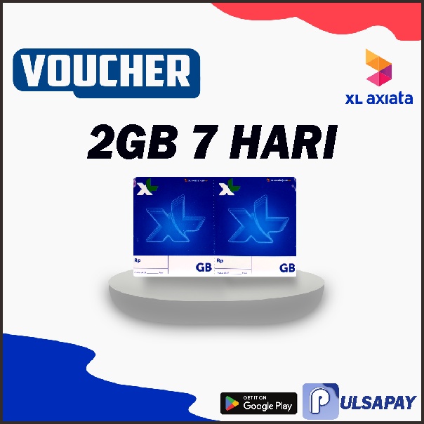 Voucher Internet XL 2GB 7 Hari