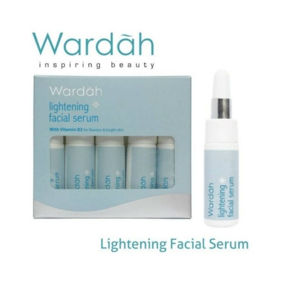 WARDAH Lightening Serum Ampoule isi 5btl x 5ml - Amaze_Kosmetik