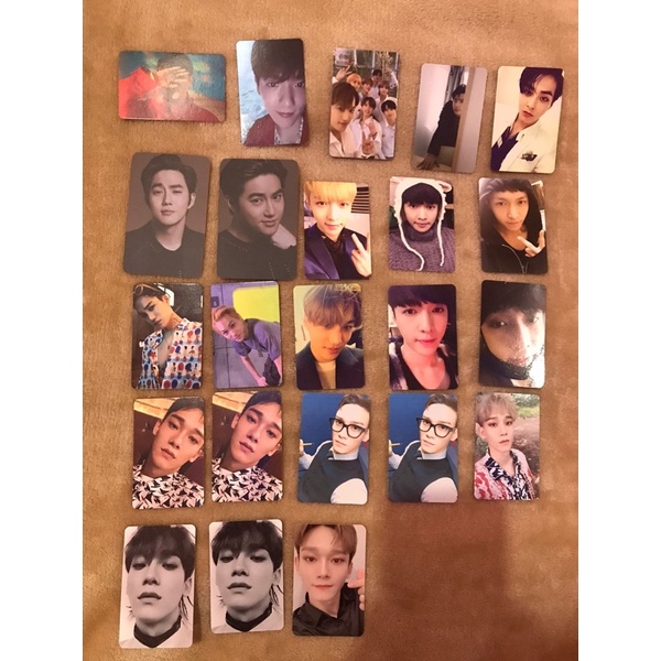 Photocard/PC Exo D.O.  / Xiumin / Kai / Jongin Chanyeol Sehun Suho Chen Baekhyun Tempo Obsession Uni