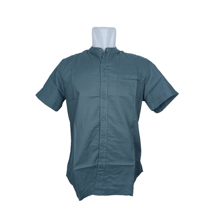 Baju Koko Lengan Pendek Polos Toyobo Premium