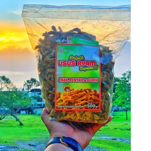 

COD[KF7]-Kripik Usus Ayam Superr!!! 500gr