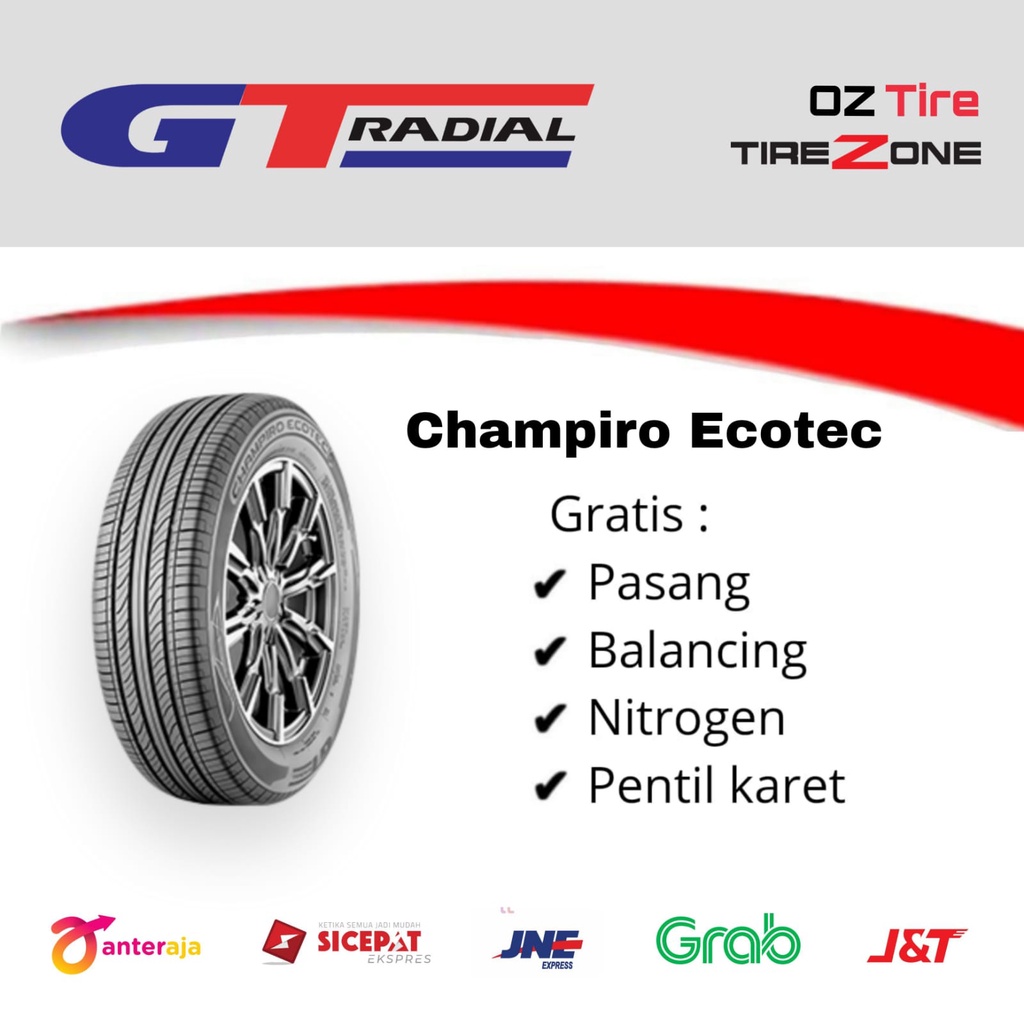 Ban Mobil GT Radial 185/65 R15 Champiro Ecotec