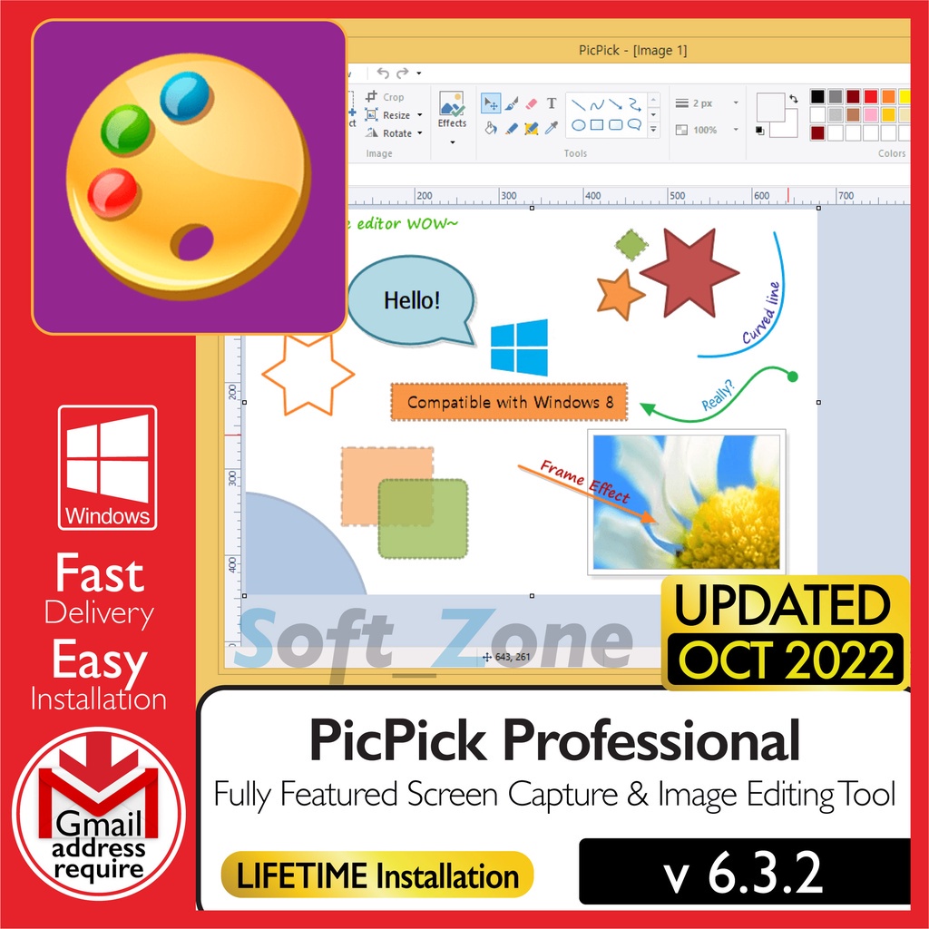 

PcPck Prfssnl 6.3.2 - A Flly Ftrd Scrn Cptr & Img Edtng Tl [WINDOWS x64] - Dgtl Dwnld